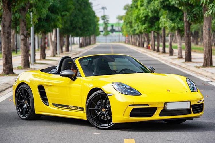 Porsche 718 Boxster T vua chay 3000km rao ban 5,7 ty o Ha Noi-Hinh-12