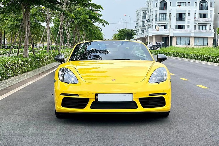 Porsche 718 Boxster T vua chay 3000km rao ban 5,7 ty o Ha Noi-Hinh-3