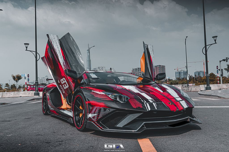 Lamborghini Aventador Duke Dynamics thay ao “cuc chay” o Sai Gon-Hinh-2