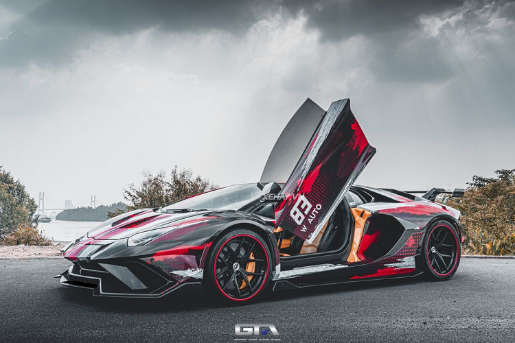 Lamborghini Aventador Duke Dynamics thay ao “cuc chay” o Sai Gon-Hinh-3