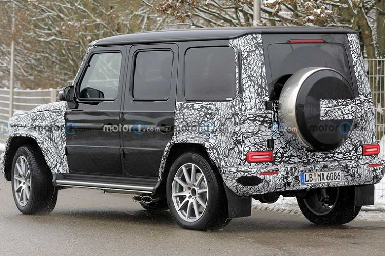 Mercedes-Benz G-Class 2023 lo dien, he lo noi that nang cap “khung“-Hinh-4