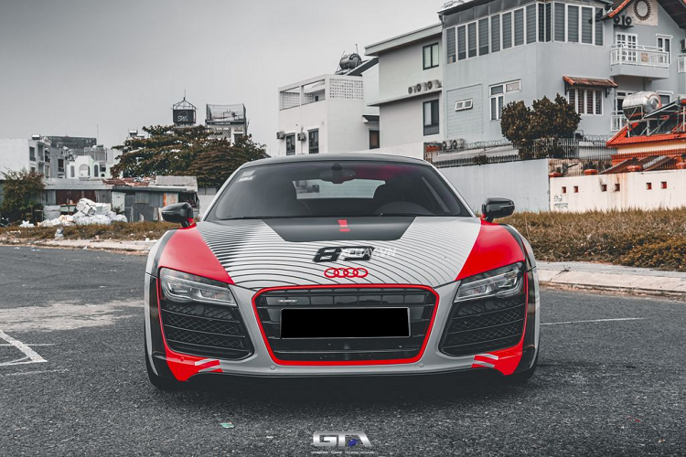 “Tom gon” sieu xe Audi R8 V8 so san doc nhat tai Viet Nam-Hinh-3