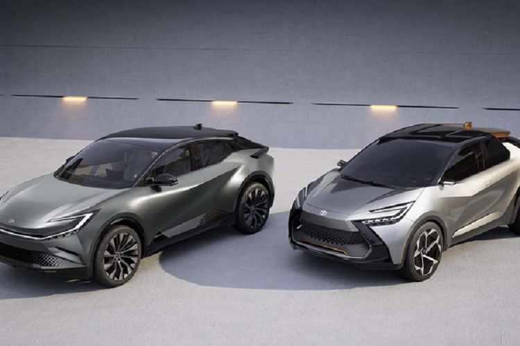 Toyota C-HR Prologue 2024 dan lo dien, hua hen se co phien ban EV-Hinh-4