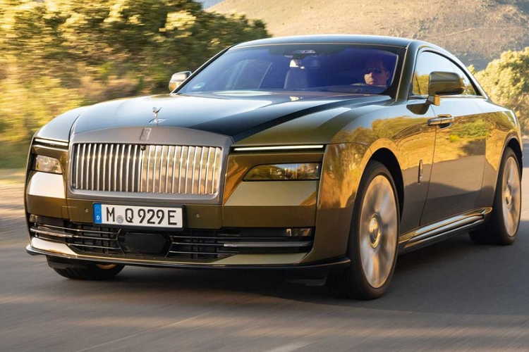 Rolls-Royce Spectre sieu sang dien 