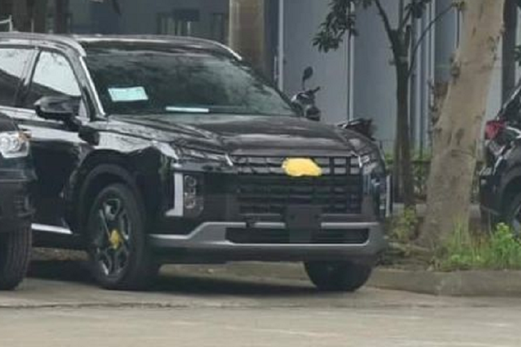 Hyundai Palisade 2023 xuat hien o Ha Noi, ngay ra mat can ke?-Hinh-6