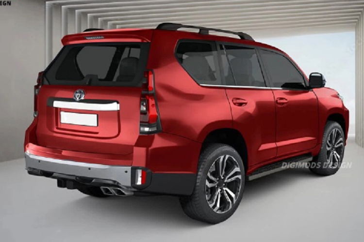 Toyota Land Cruiser Prado 2024 thiet ke “lot xac”, co hybrid sap ra mat-Hinh-2