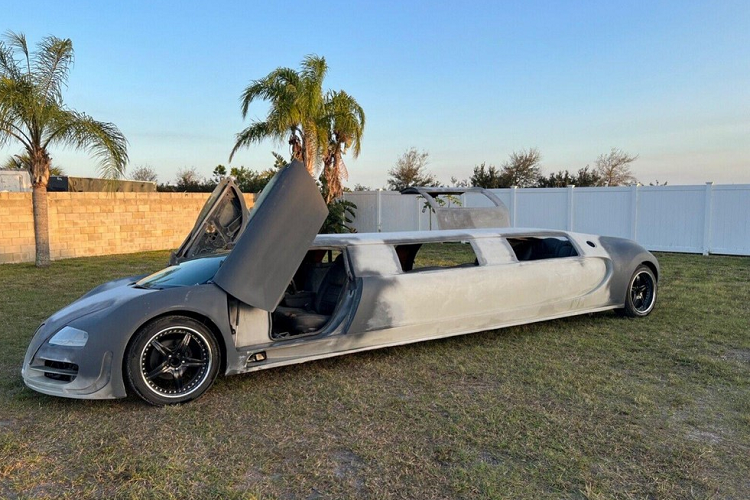 Bugatti Veyron Limousine dài ngoằng hàng độc chỉ gần 600 triệu