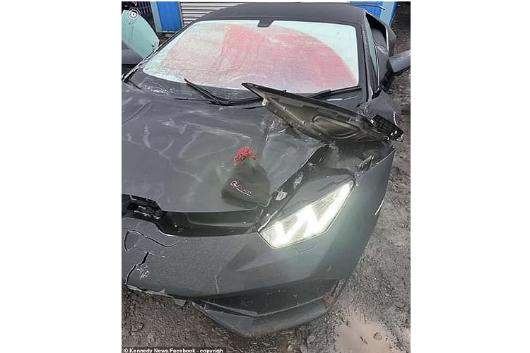 Vua trung thuong Lamborghini Huracan tien ty da tai nan 