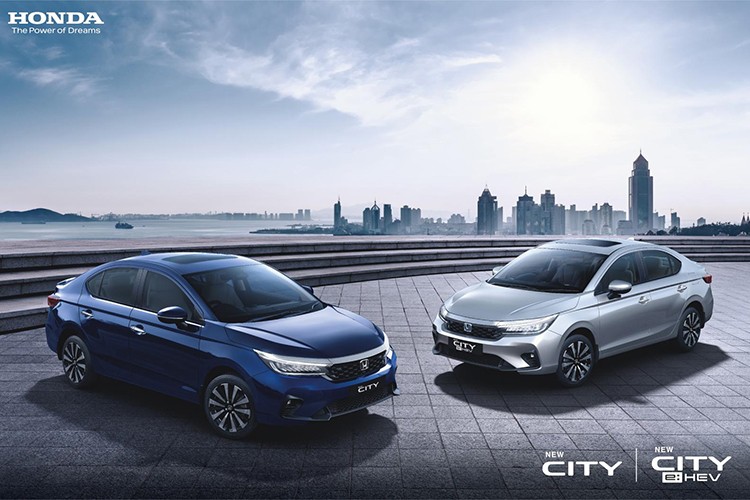 Dai ly bat dau nhan coc Honda City 2023 ban nang cap tai Viet Nam