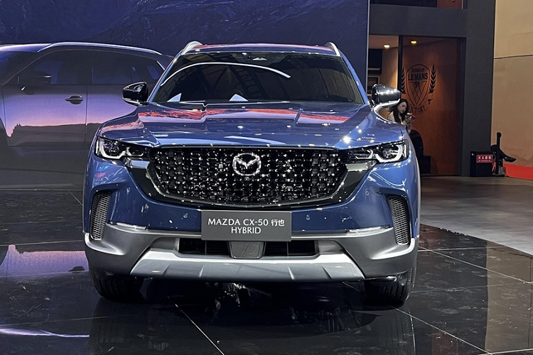 Mazda CX-50 Hybrid 2023 chinh thuc ra mat, 