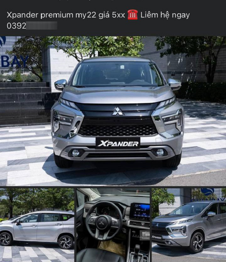 Mitsubishi Xpander “xa hang”, ban Premium cao cap chua den 600 trieu