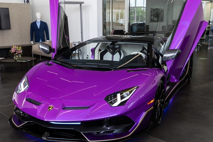 Lamborghini Aventador SVJ Roadster mau sieu doc la ve Viet Nam-Hinh-3