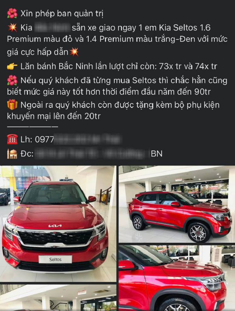 Kia Seltos tai Viet Nam chi con 599 trieu, quyet dau Hyundai Creta