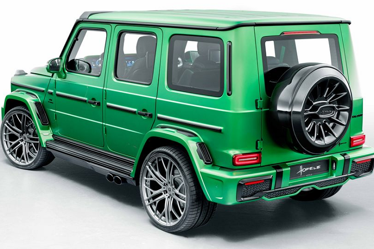 Ngam Mercedes-Benz G-Class Evolution HOLEFE khoac ao 