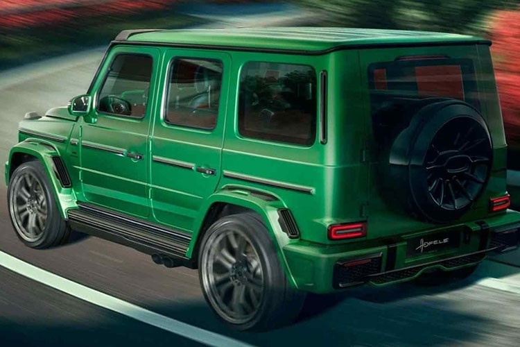 Ngam Mercedes-Benz G-Class Evolution HOLEFE khoac ao 