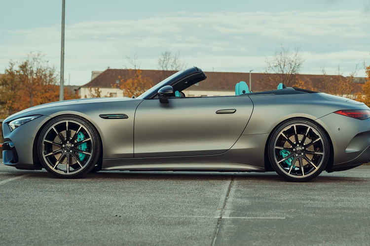 Mercedes-AMG SL63 do noi that xanh Tiffany, mam 22 inch 