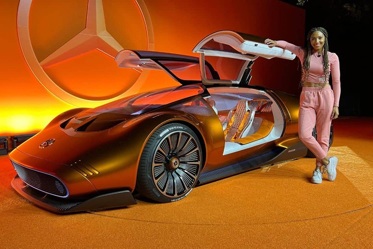 Mercedes-Benz Vision One-Eleven - sieu xe dien gan 2.000 ma luc