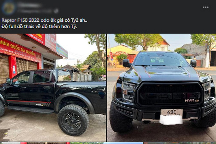 Ford Ranger Raptor bi ngap nuoc rao ban toi 1,2 ty tai Lam Dong-Hinh-2