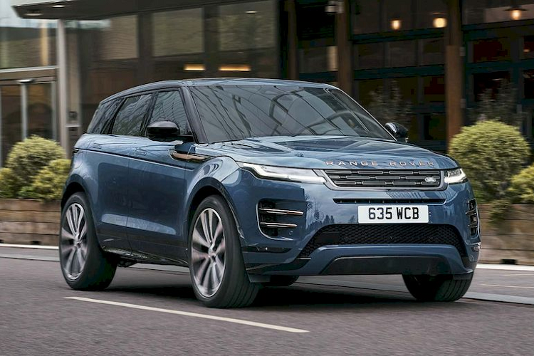 Range Rover Evoque 2024 tu 1,27 ty dong, them man hinh cong 11,4 inch