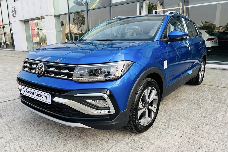 Volkswagen T-Cross o dai ly Ha Noi dang 