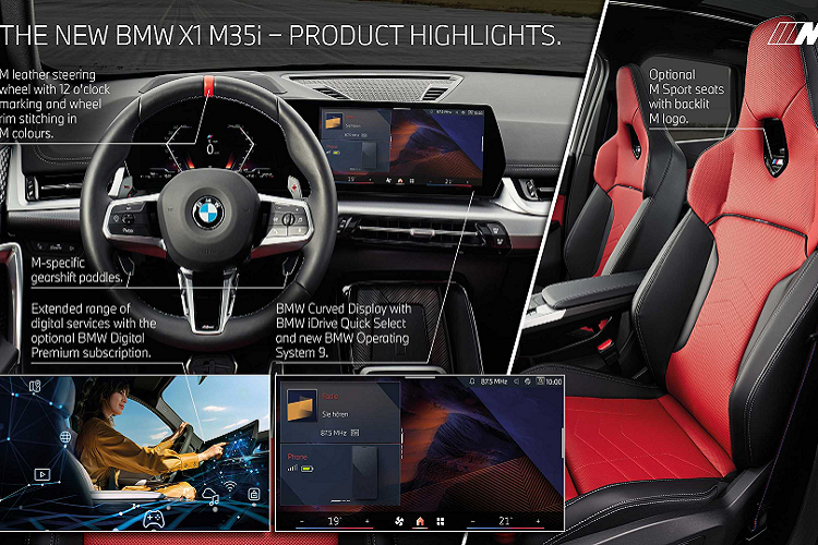 BMW X1 M35i xDrive 2023 tu 49.900 USD, dong co 4 xi-lanh manh nhat-Hinh-9