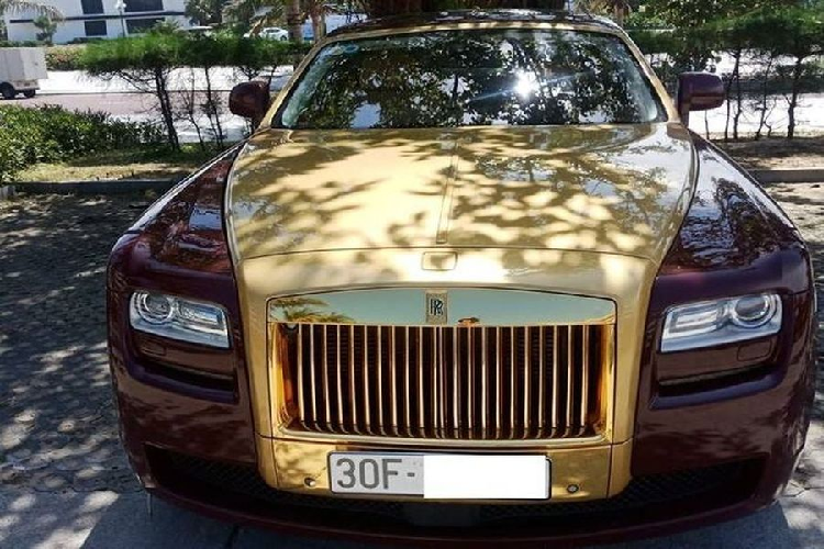 Rolls-Royce Ghost ma vang cua Trinh Van Quyet da co dai gia 