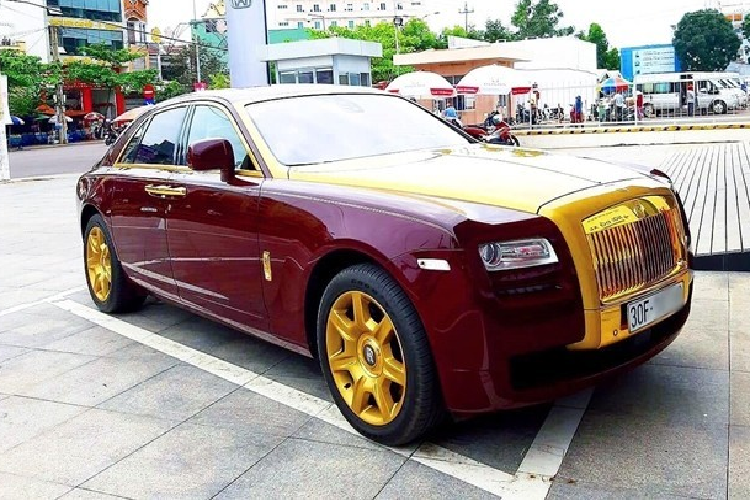 Rolls-Royce Ghost ma vang cua Trinh Van Quyet da co dai gia 