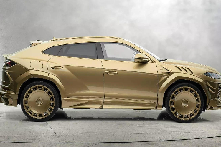 Ngam sieu SUV Lamborghini Urus do Mansory Venatus toan than 