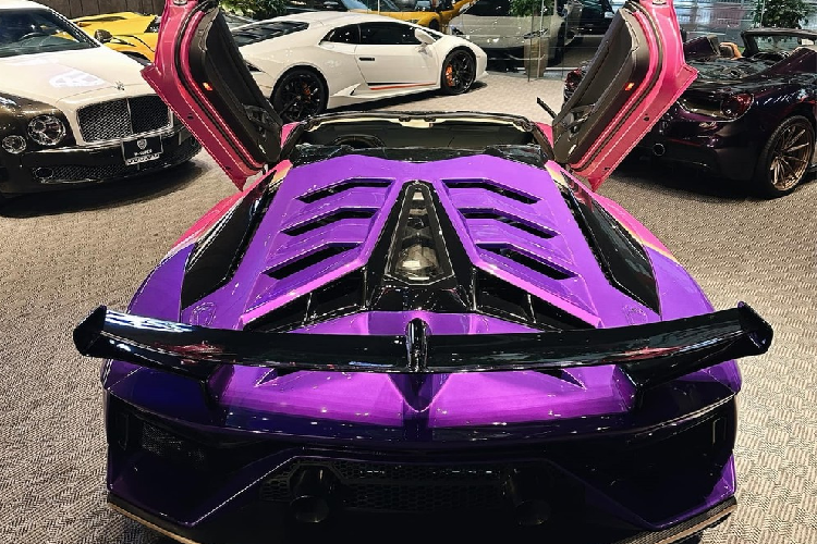 Lamborghini Aventador Roadster hon 42 ty cua 