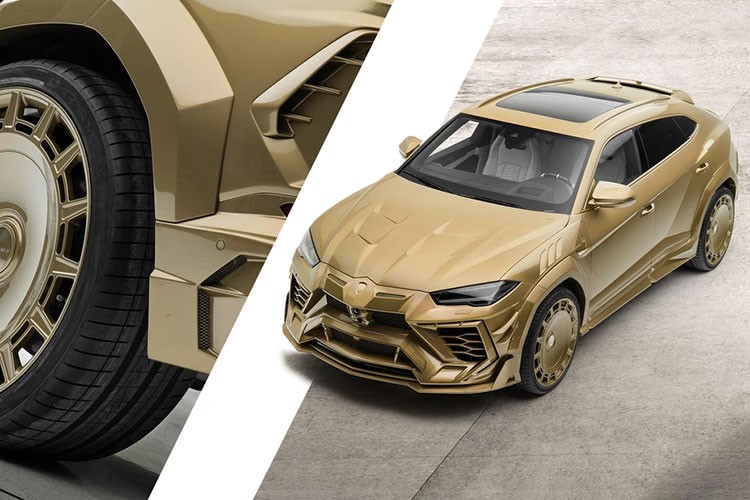 Ngam sieu SUV Lamborghini Urus do Mansory Venatus toan than 