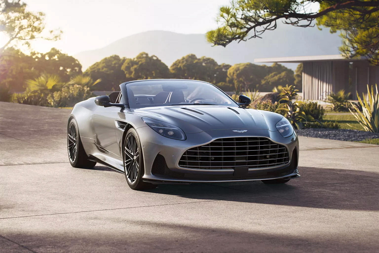 Ra mat Aston Martin DB12 Volante mui tran dong co V8 manh 671 ma luc-Hinh-5