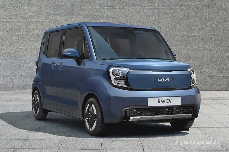 Kia Ray EV 2024 tu 496 trieu dong - chay 200km/lan sac, doi thu VF3