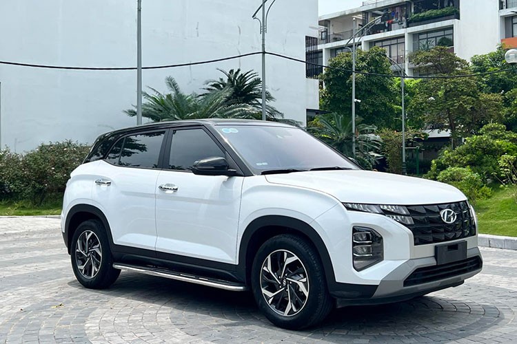 Hyundai Creta va Tucson bat ngo dat khach tren san xe cu