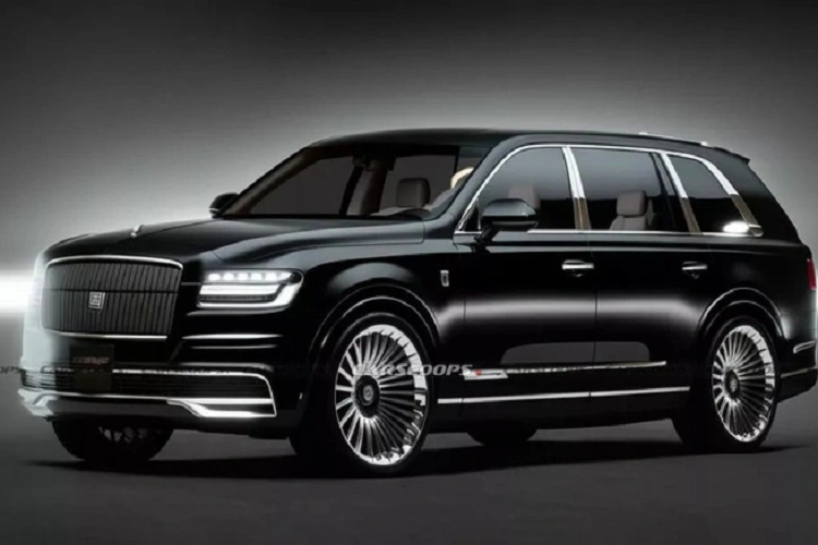 Toyota Century SUV 2024 - “Rolls-Royce Cullinan chau A” se ra mat hom nay-Hinh-4