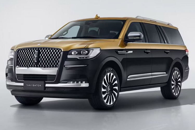 Lincoln Navigator Black Gold sieu sang, danh cho gioi sieu giau Trung Quoc