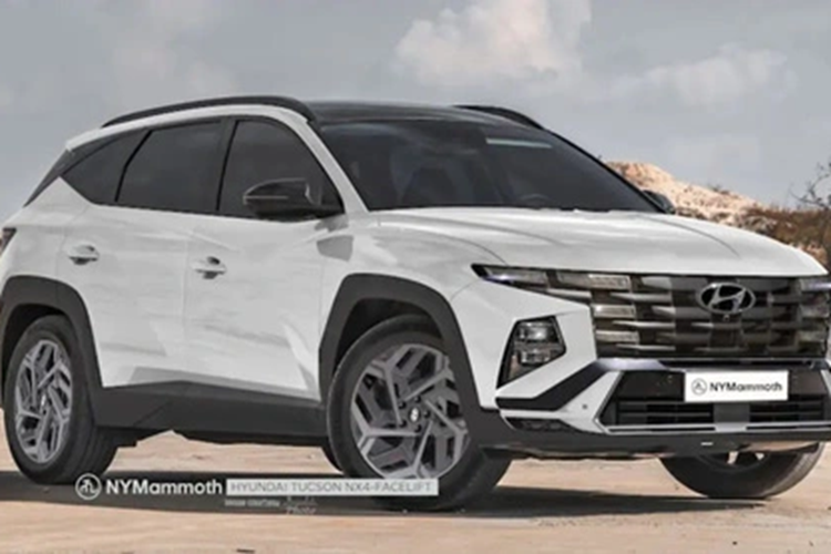 Hyundai Tucson moi noi that y het SantaFe 2024, Mazda CX-5 de chung?-Hinh-4