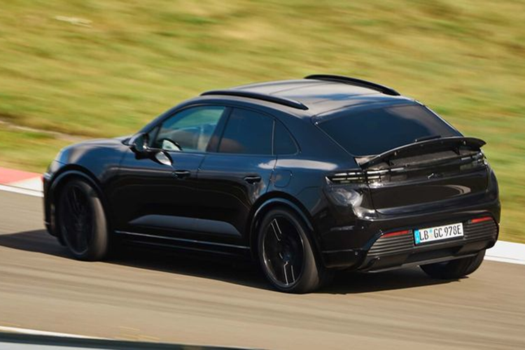 Porsche he lo thiet ke noi that Macan EV 2024 chay dien-Hinh-6