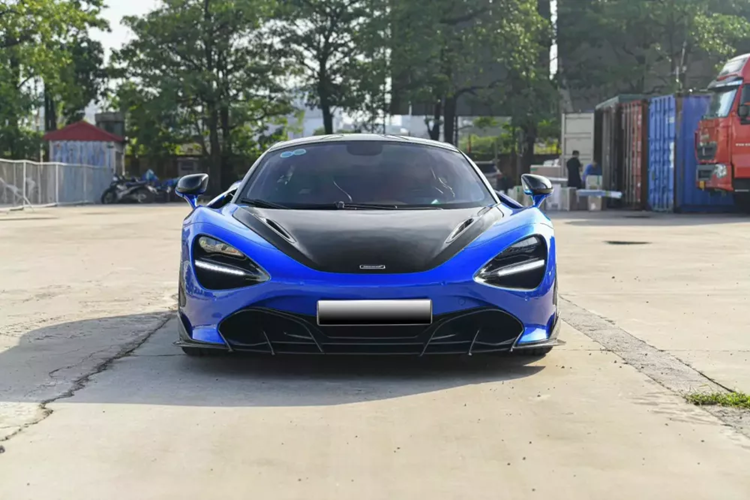 Can canh McLaren 720S do hon 1 ty dong cua dai gia Ha Noi