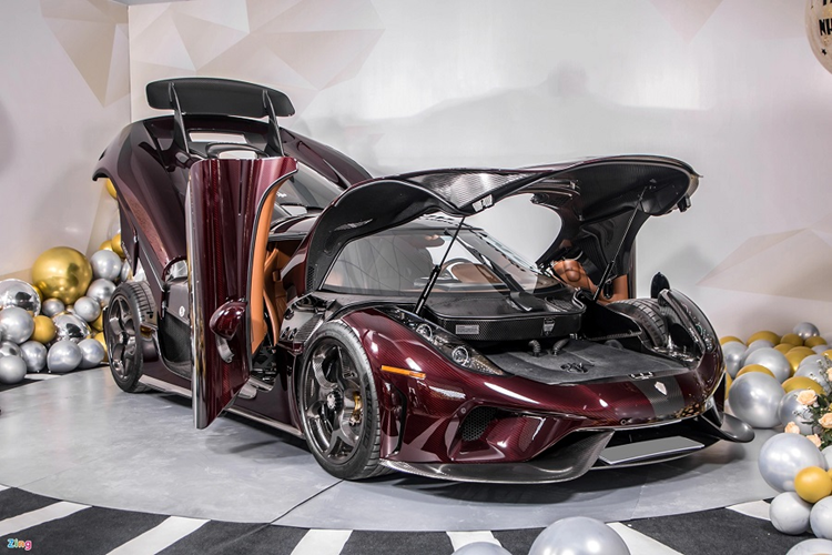 Koenigsegg Regera gan 200 ty cua dai gia Viet 