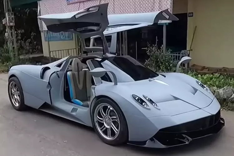 Pagani Huayra tu che tai Quang Ninh, noi that cuc kho nhung 