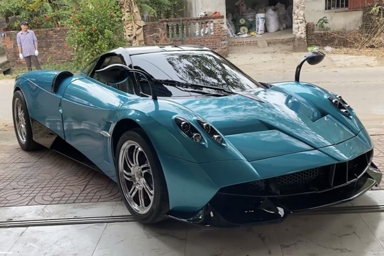 Pagani Huayra tu che tai Quang Ninh, noi that cuc kho nhung 