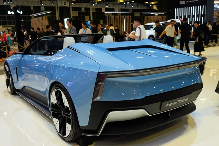 Polestar Electric Roadster, sieu xe dien mui tran chi 200.000 USD-Hinh-9