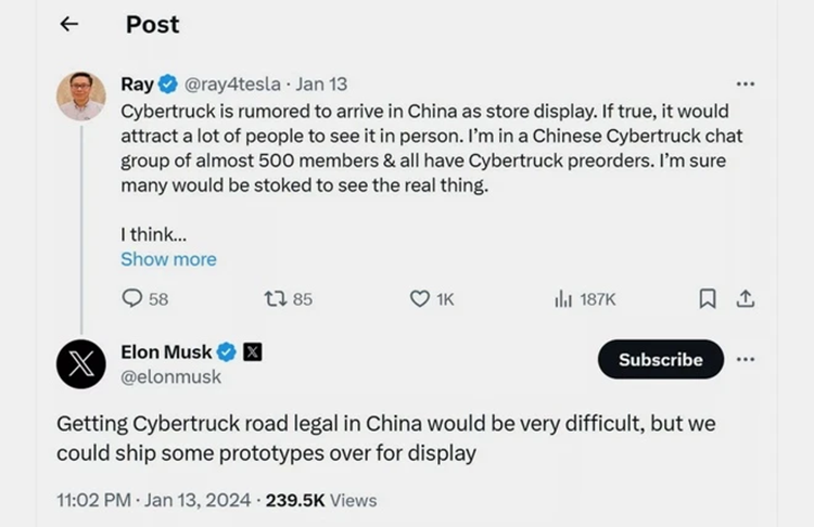 Elon Musk - xe ban tai dien Tesla Cybertruck kho ban hon du doan-Hinh-2