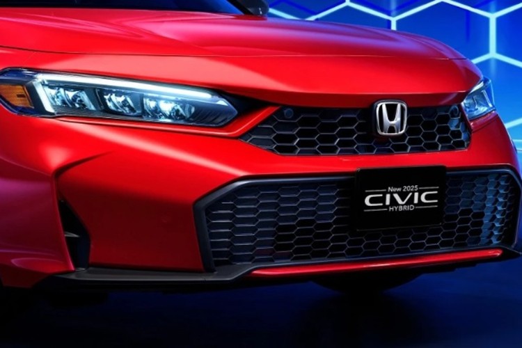 Honda Civic facelift 2024 lo dien 