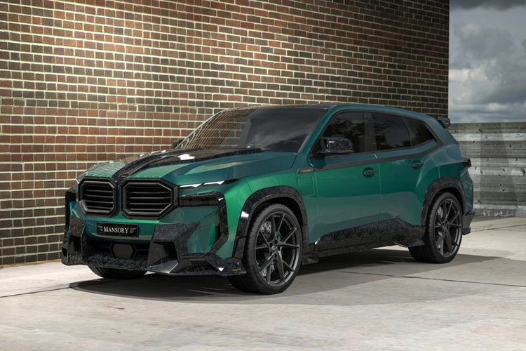 Ngam SUV BMW XM ham ho voi goi do ca nhan hoa cua Mansory