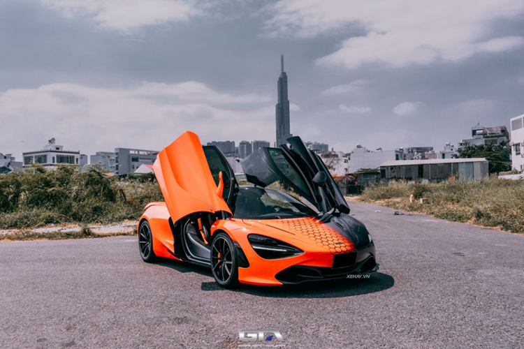 Sieu xe McLaren 720S mau xam doc nhat Viet Nam “thay ao” moi-Hinh-4