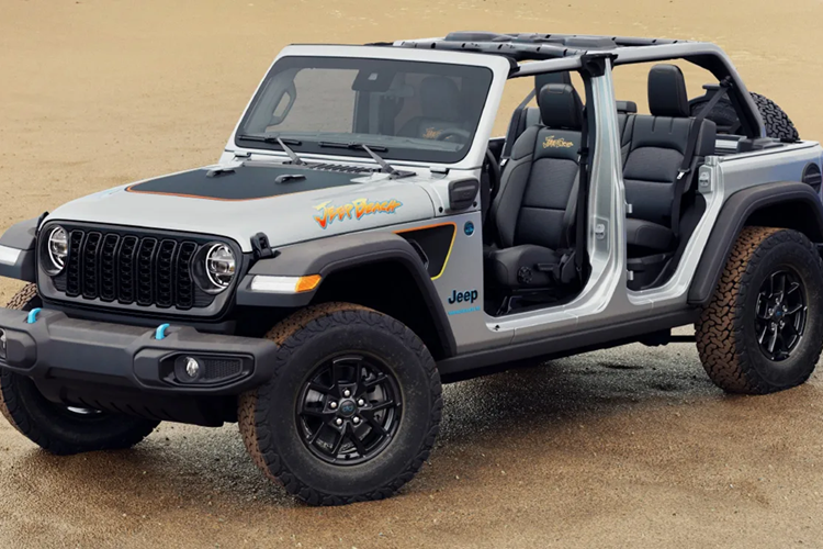 Jeep Gladiator va Wrangler 2024 ban dac biet Beach, tu 52.390 USD