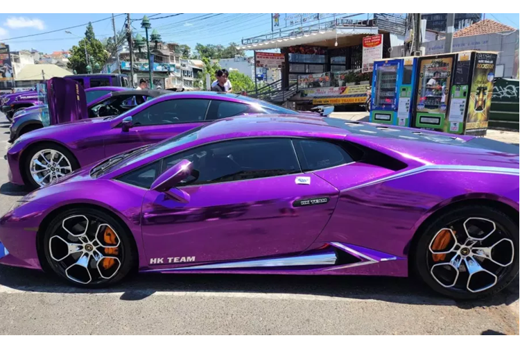 Dan oto tien ty cua dai gia Dung “2 thi”, Lamborghini Huracan dat nhat-Hinh-2