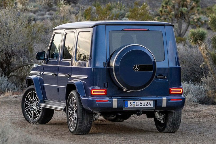 Mercedes-Benz G-Class 2025 nang cap, them dong co hybrid 