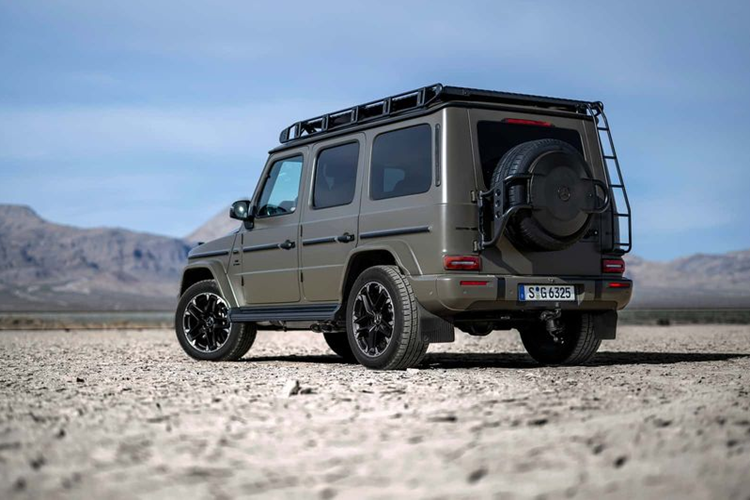 Mercedes-Benz G-Class 2025 nang cap, them dong co hybrid 